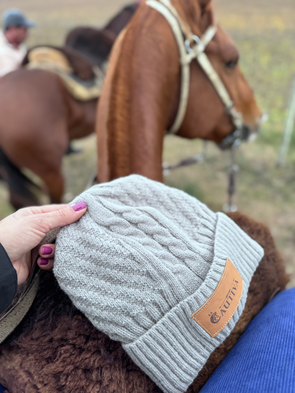 Gorro lana forrado