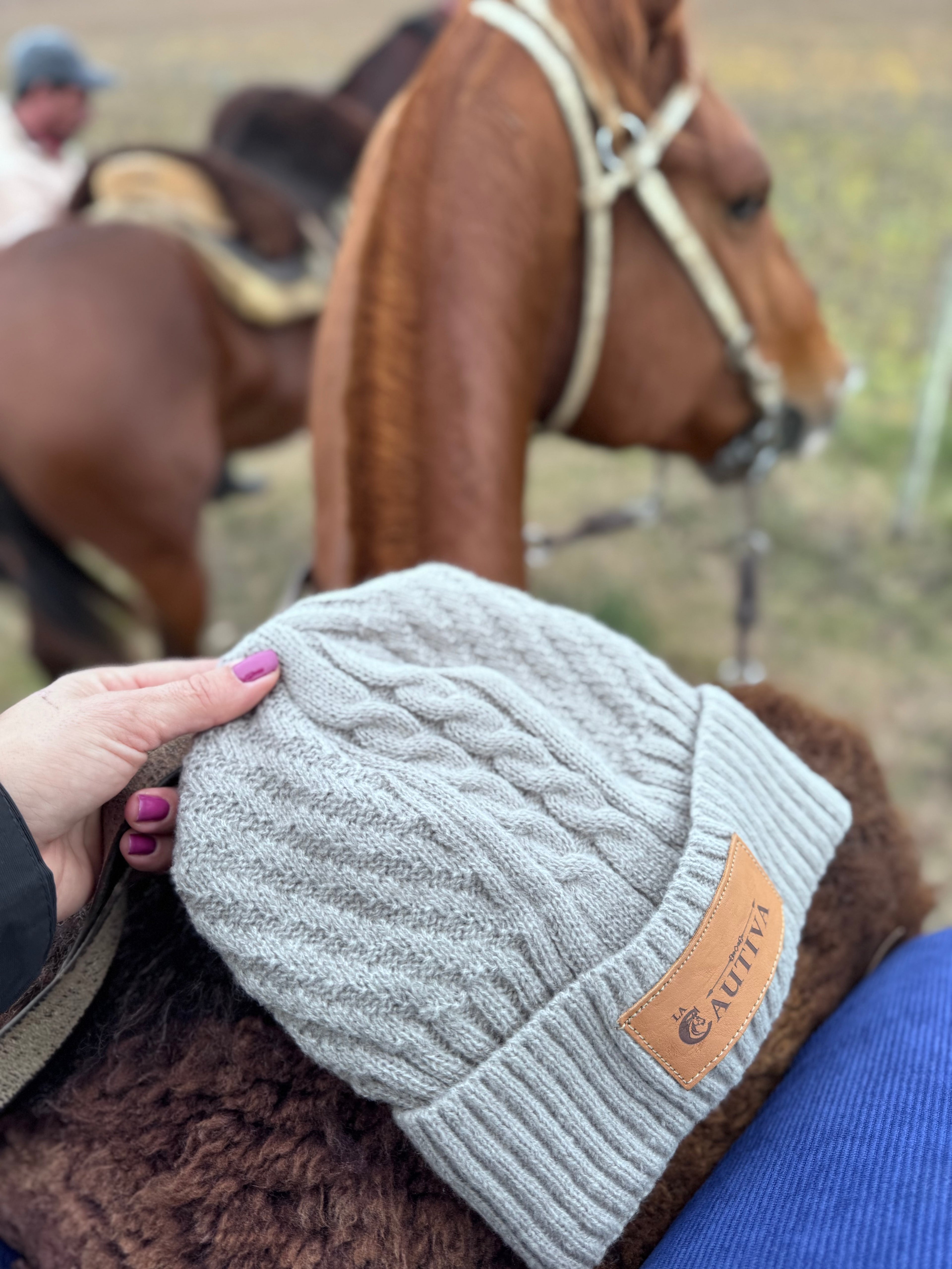Gorro lana forrado
