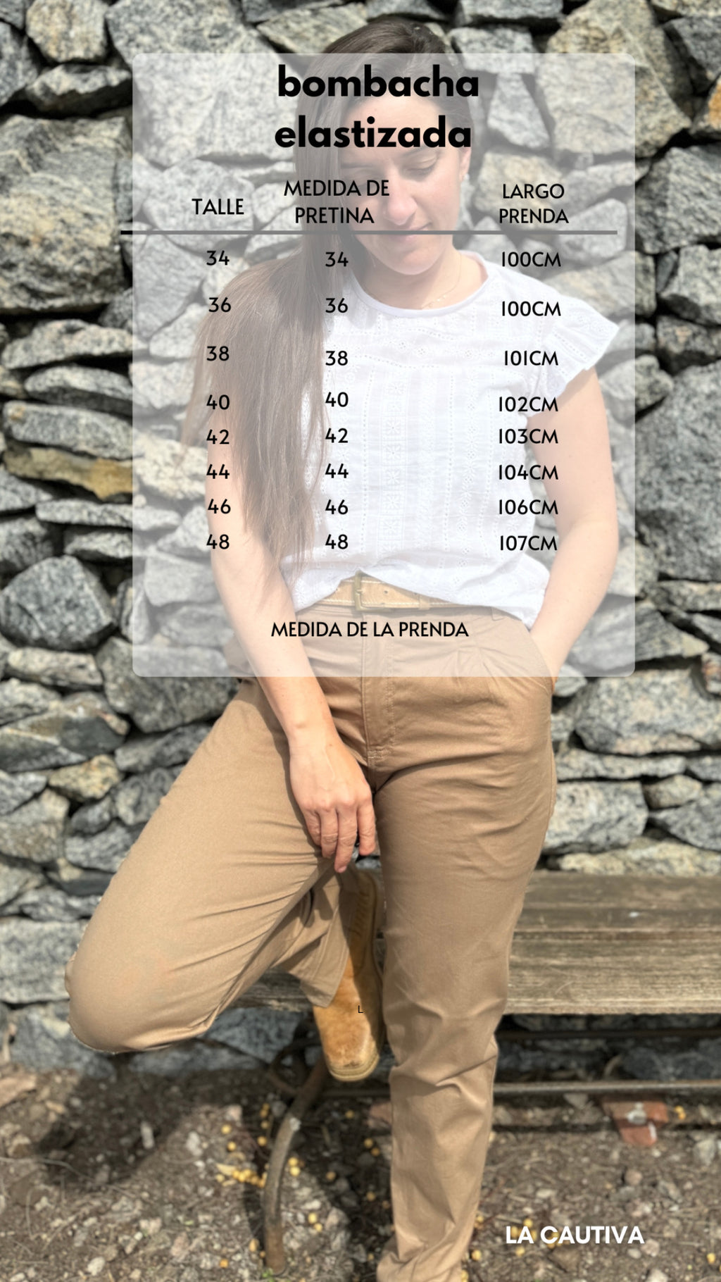 Bombacha pana (Unisex)
