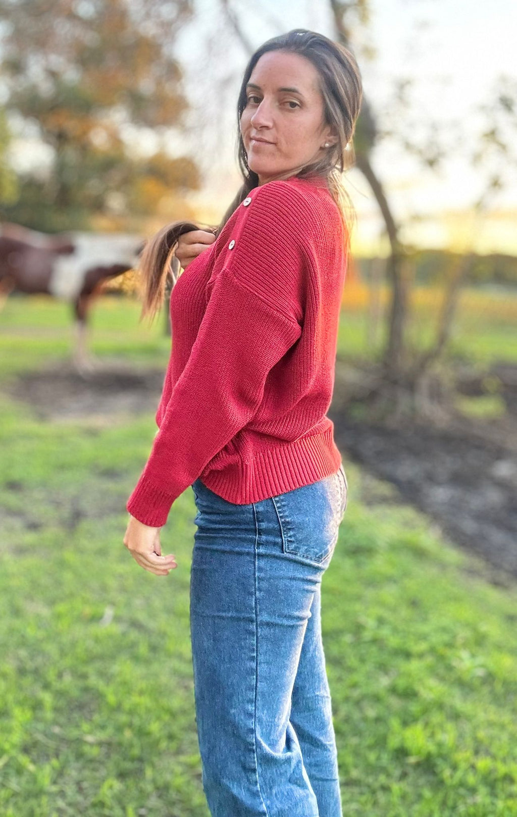 Buzo lana dama-calidez y estilo.