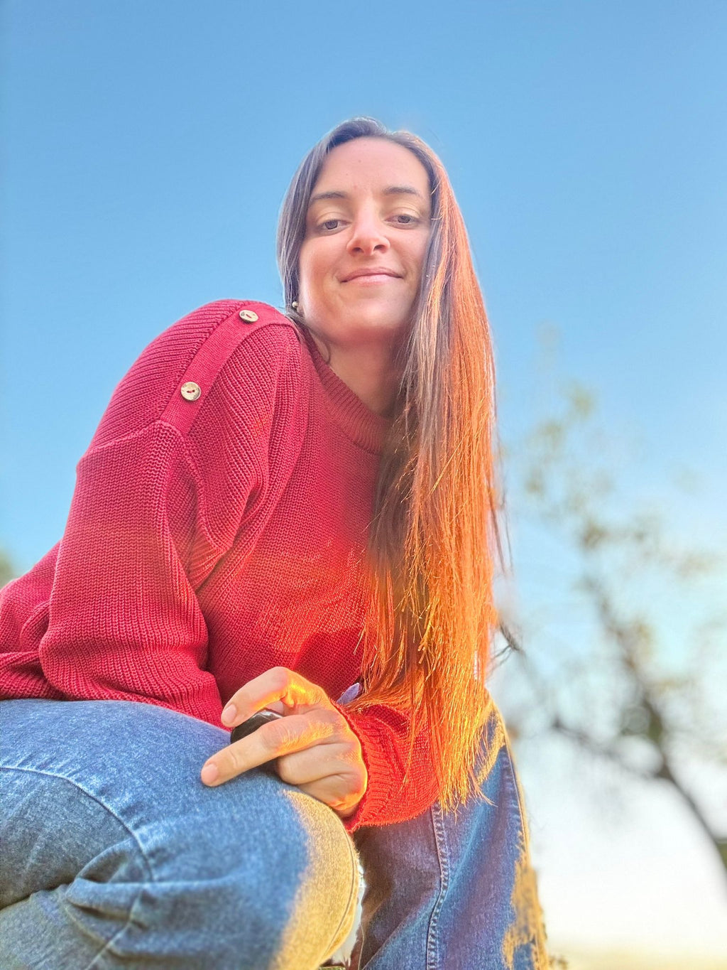 Buzo lana dama-calidez y estilo.