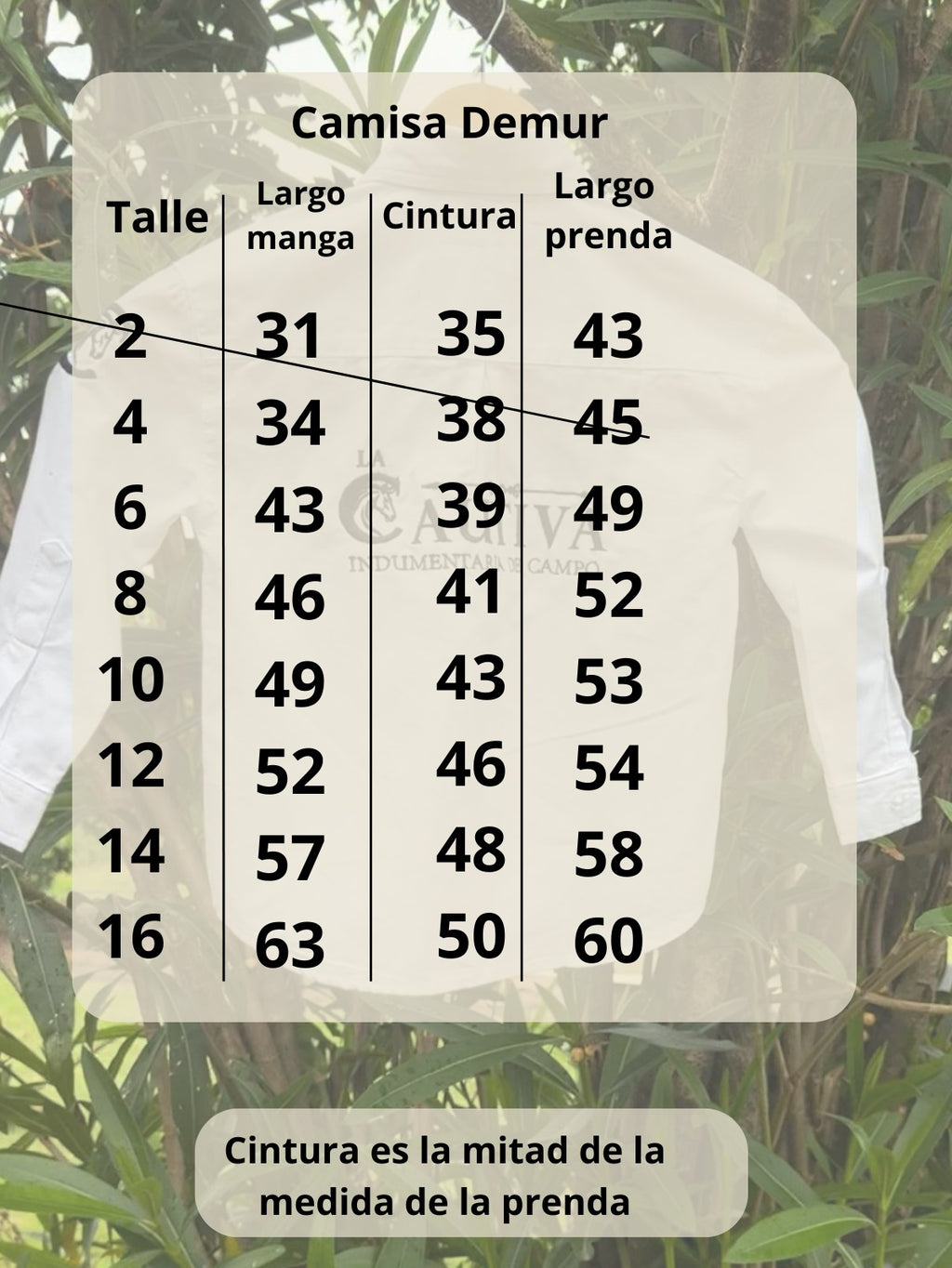 Camisa niño