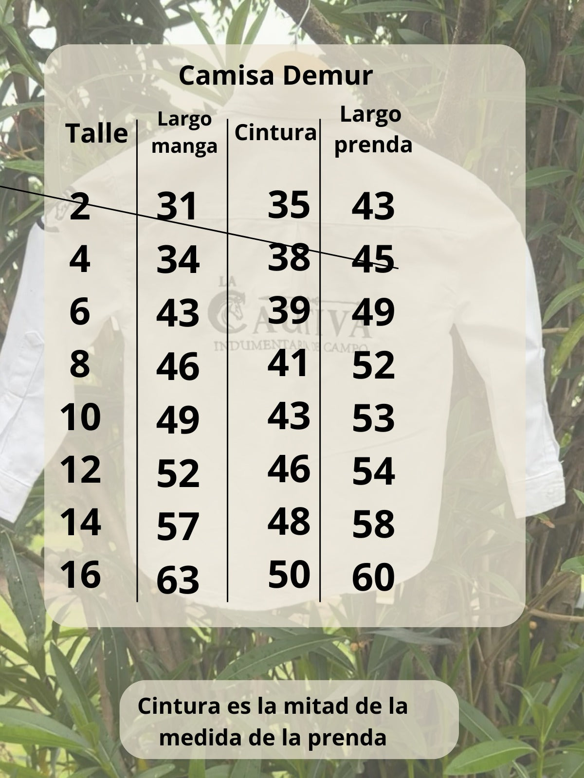 Camisa niño