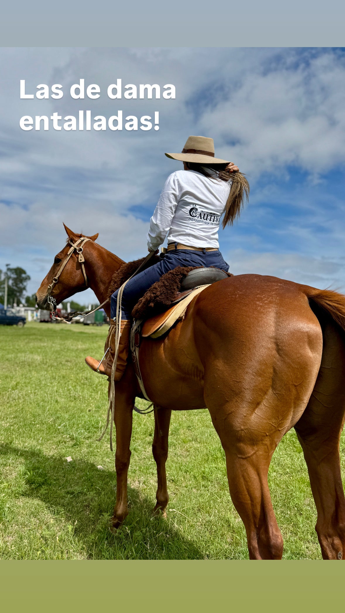 Camisa Cautiva ( bordad, dama)
